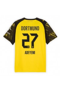 Borussia Dortmund Karim Adeyemi #27 Fotballdrakt Hjemme Klær 2025-26 Korte ermer